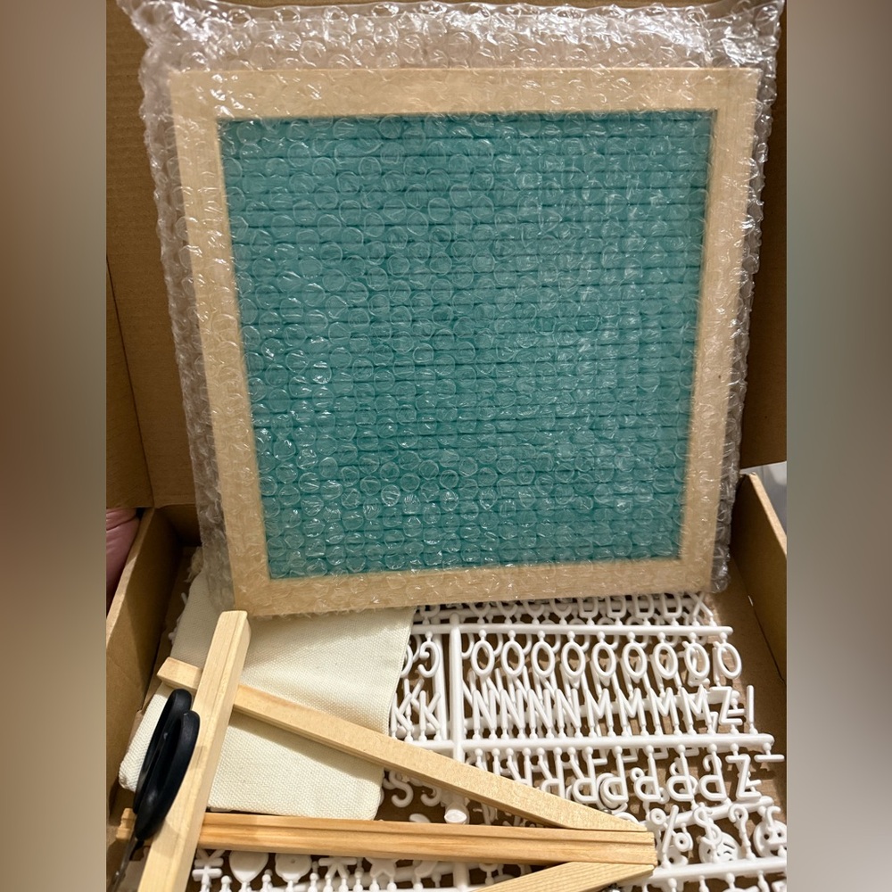 Letterboard -Teal color